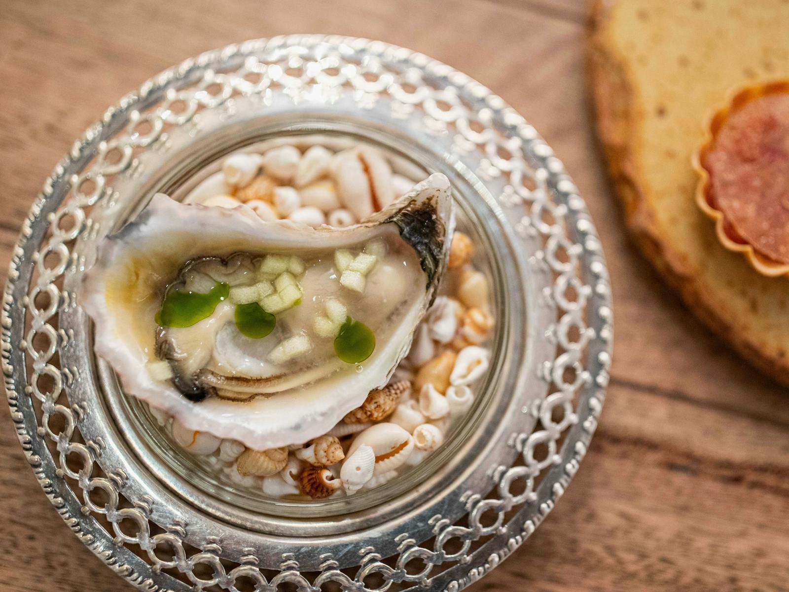 Champagne Mignonette, Granny Smith Apples