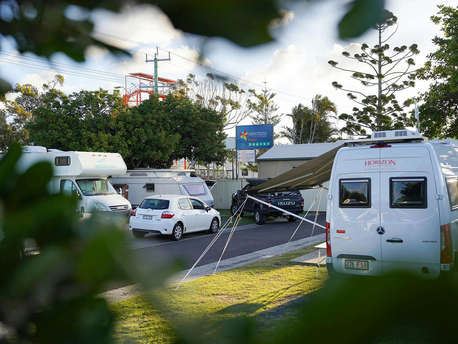 Camping at Reflections Ballina