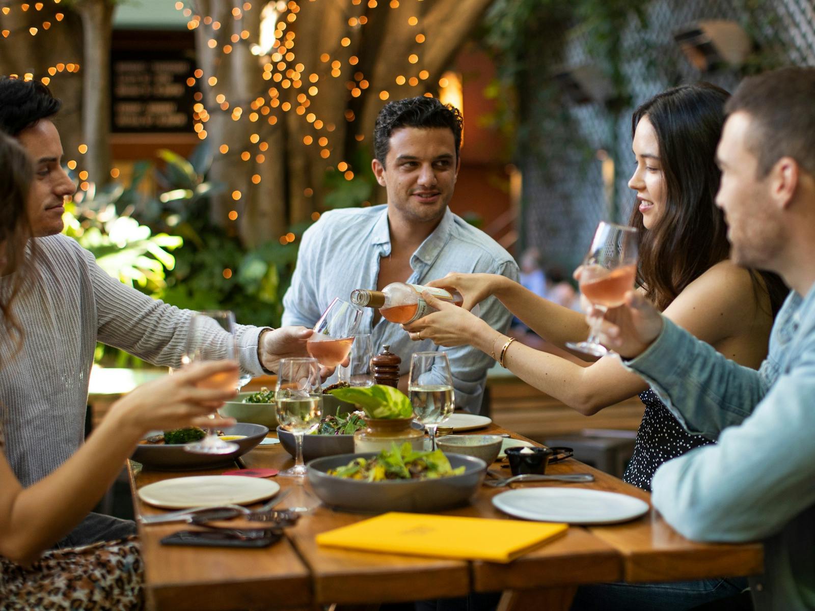 Group dining The Golden Sheaf