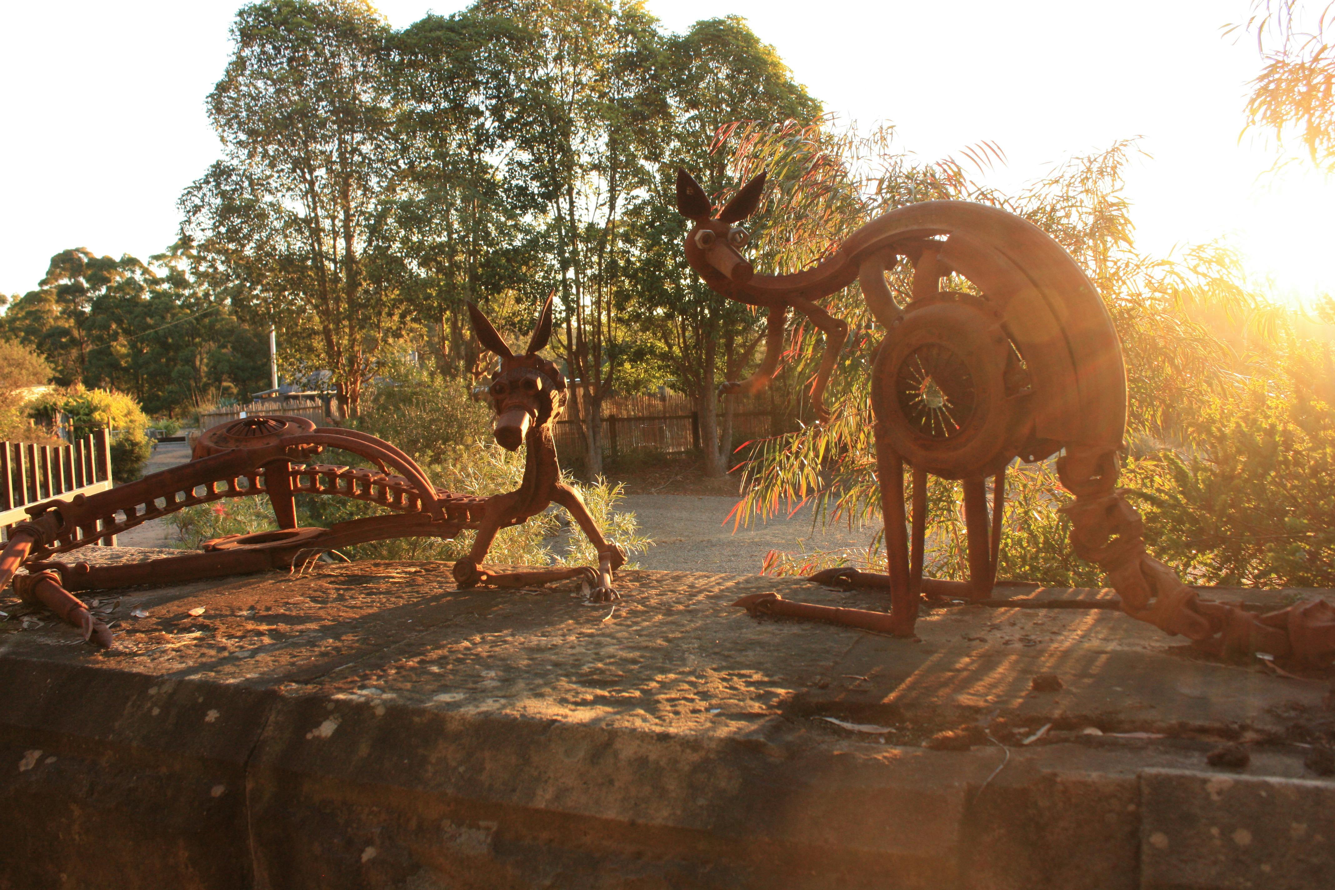 Welcome party at the old 'Kangarutha Nursery' site