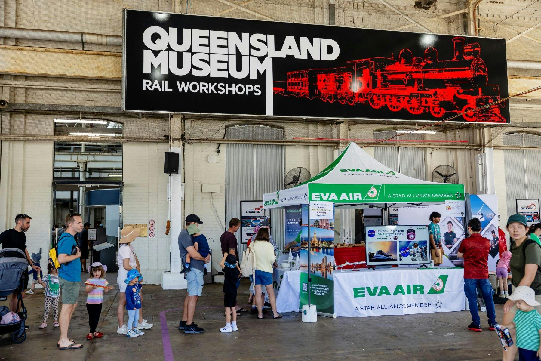 EVA Air at QMRW