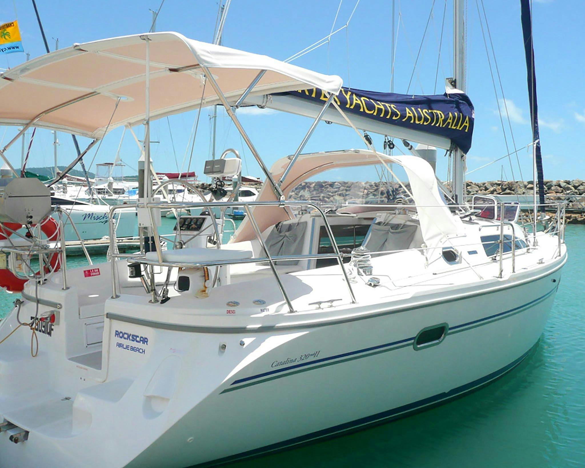Charter Yachts Australia Sailing Yacht Rockstar Catalina 32