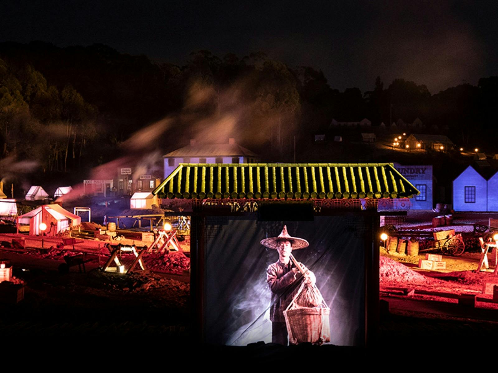 AURA Sound and Light Show at Sovereign Hill