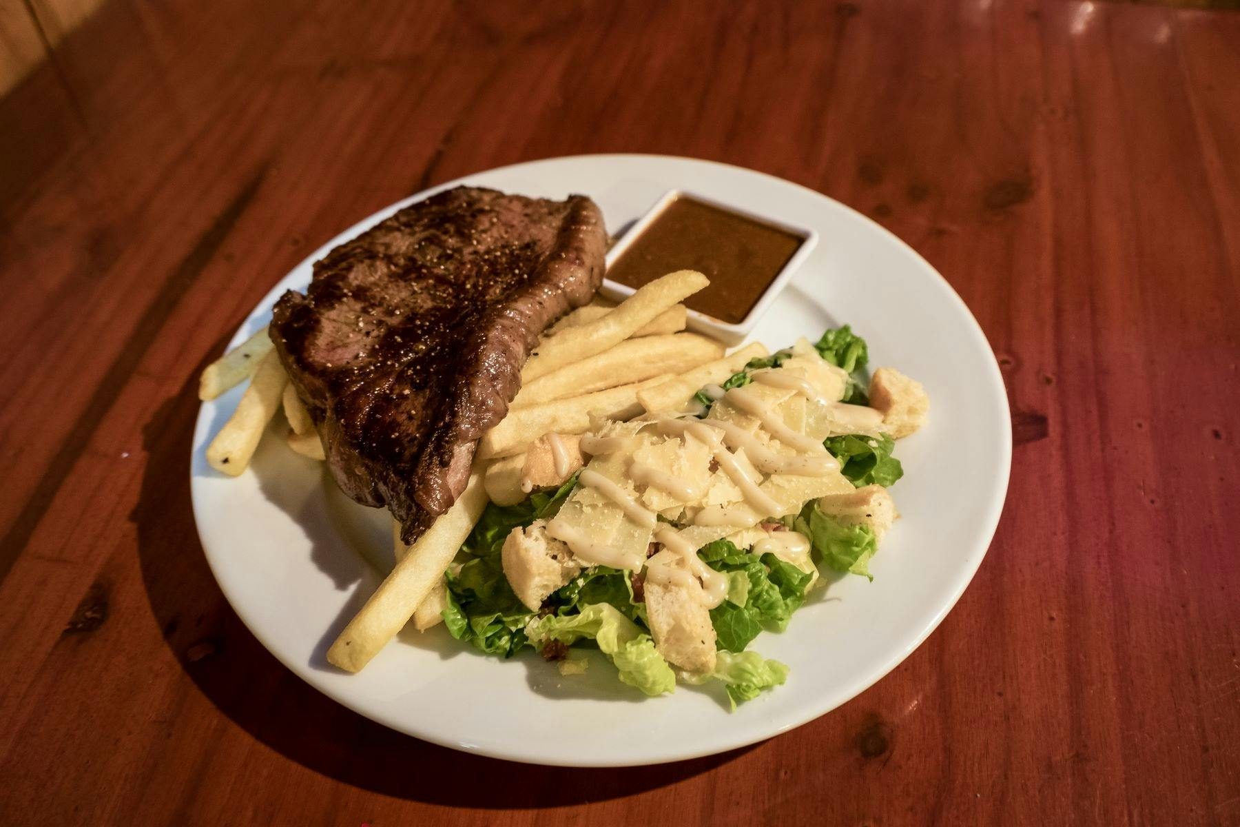 Enjoy a scrumptious meal with locally produced beef.
