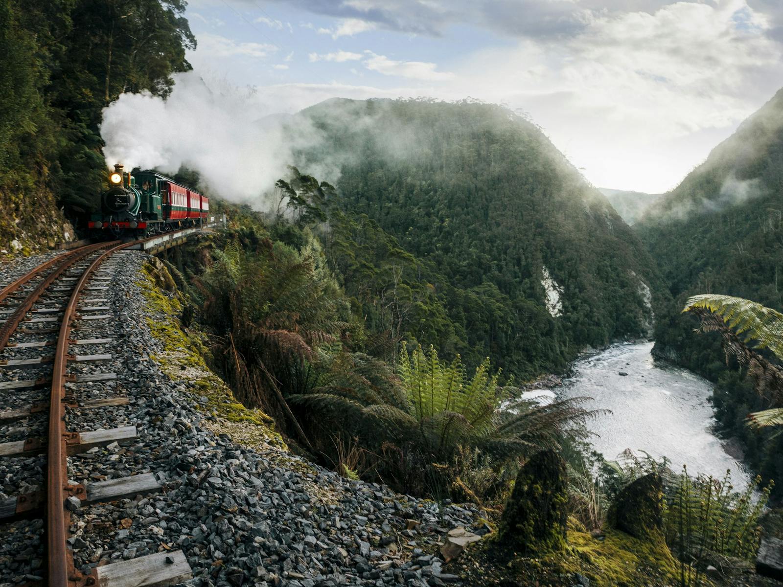 West Coast Wilderness Railway Rack and Gorge experience
