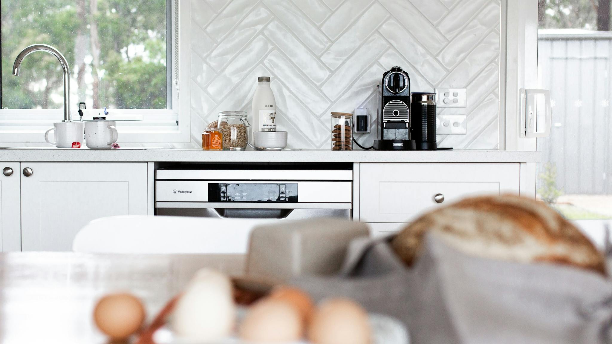 Locally sourced products are supplied for guests staying at our metung stays