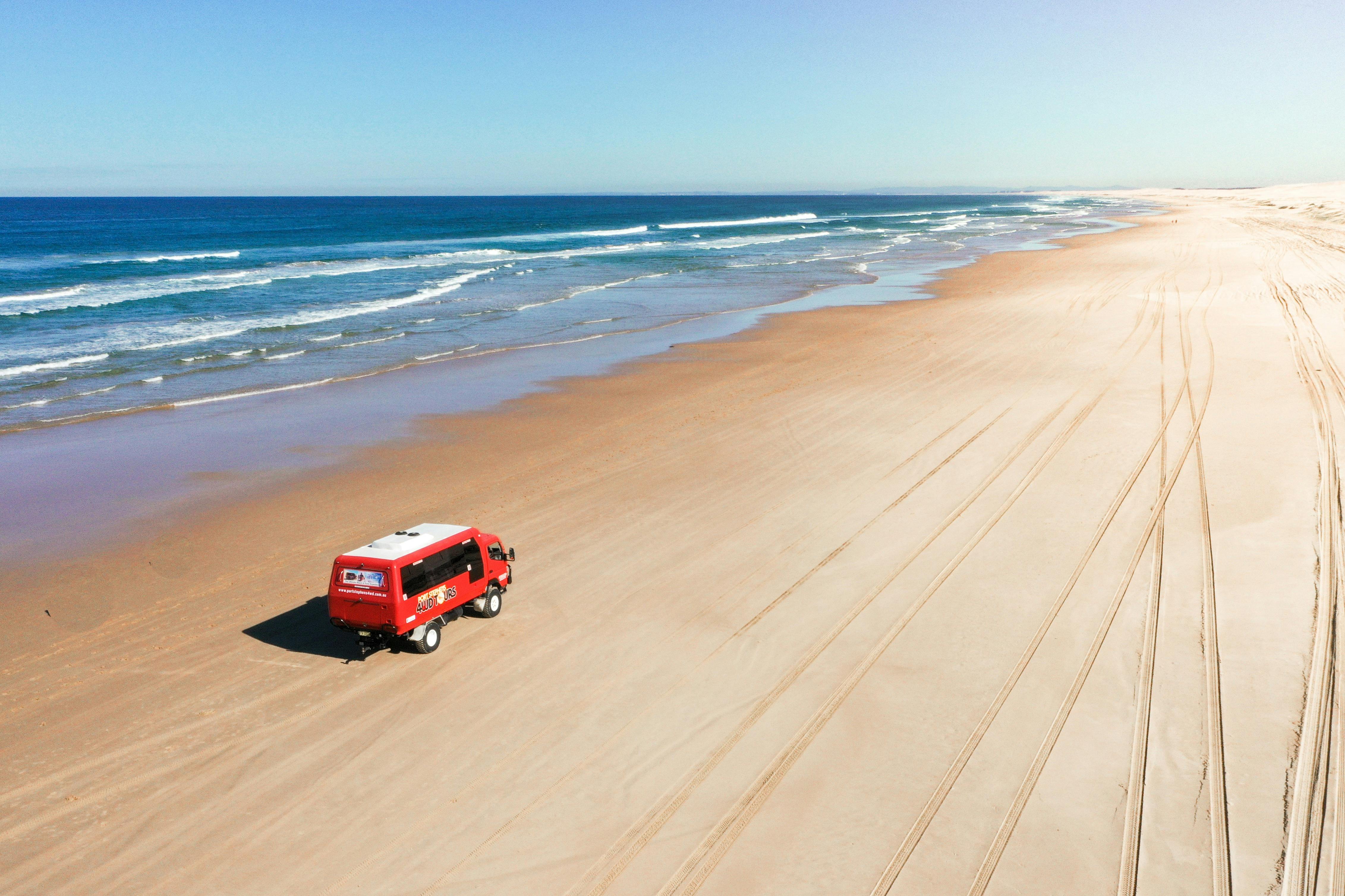4WD on Beach