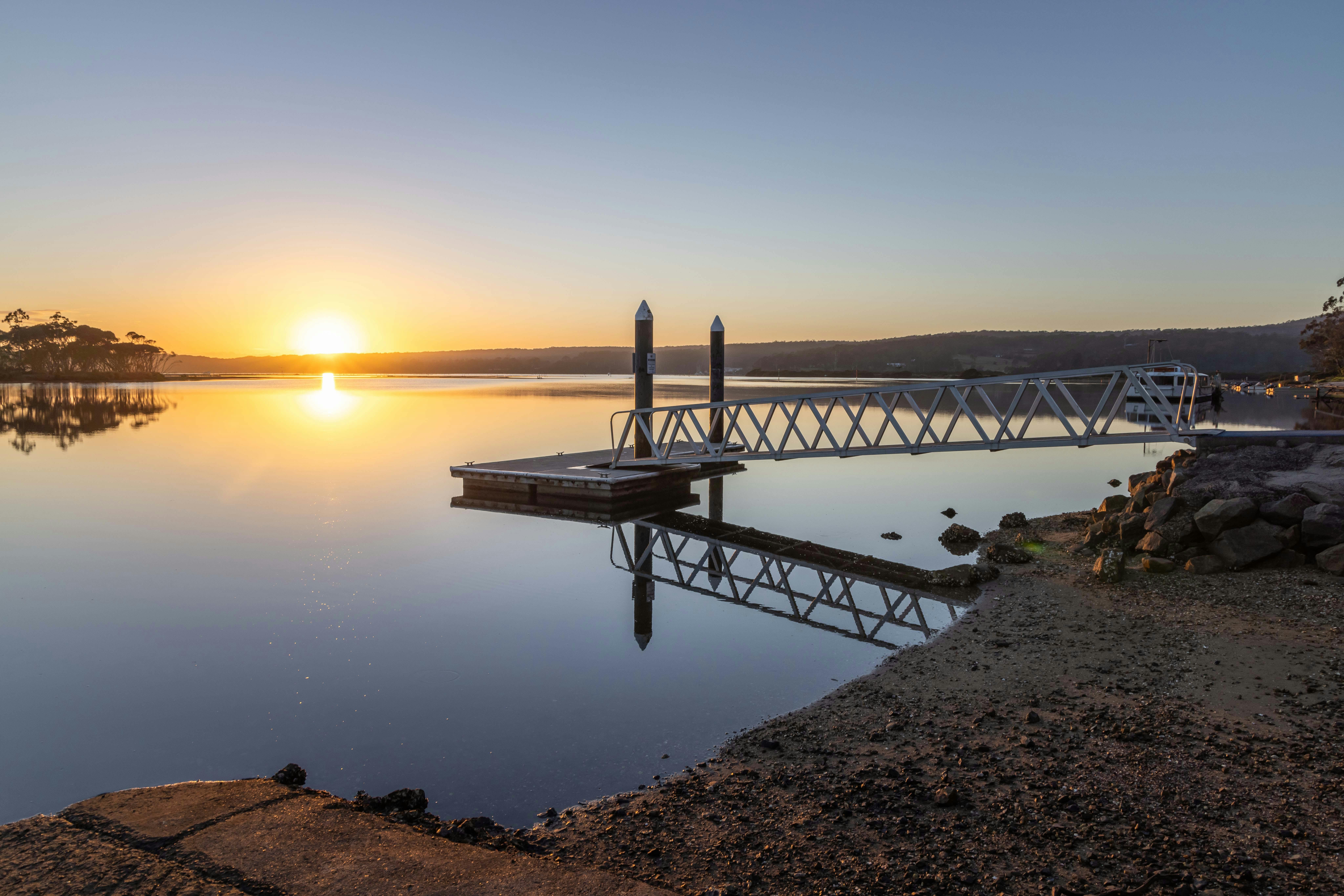 Pambula Lake and Boat Ramp, Sapphire Coast NSW, fishing, Merimbula