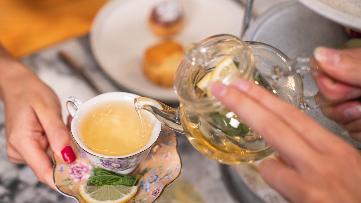 High tea