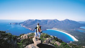 Wineglass Bay from Mt. Amos