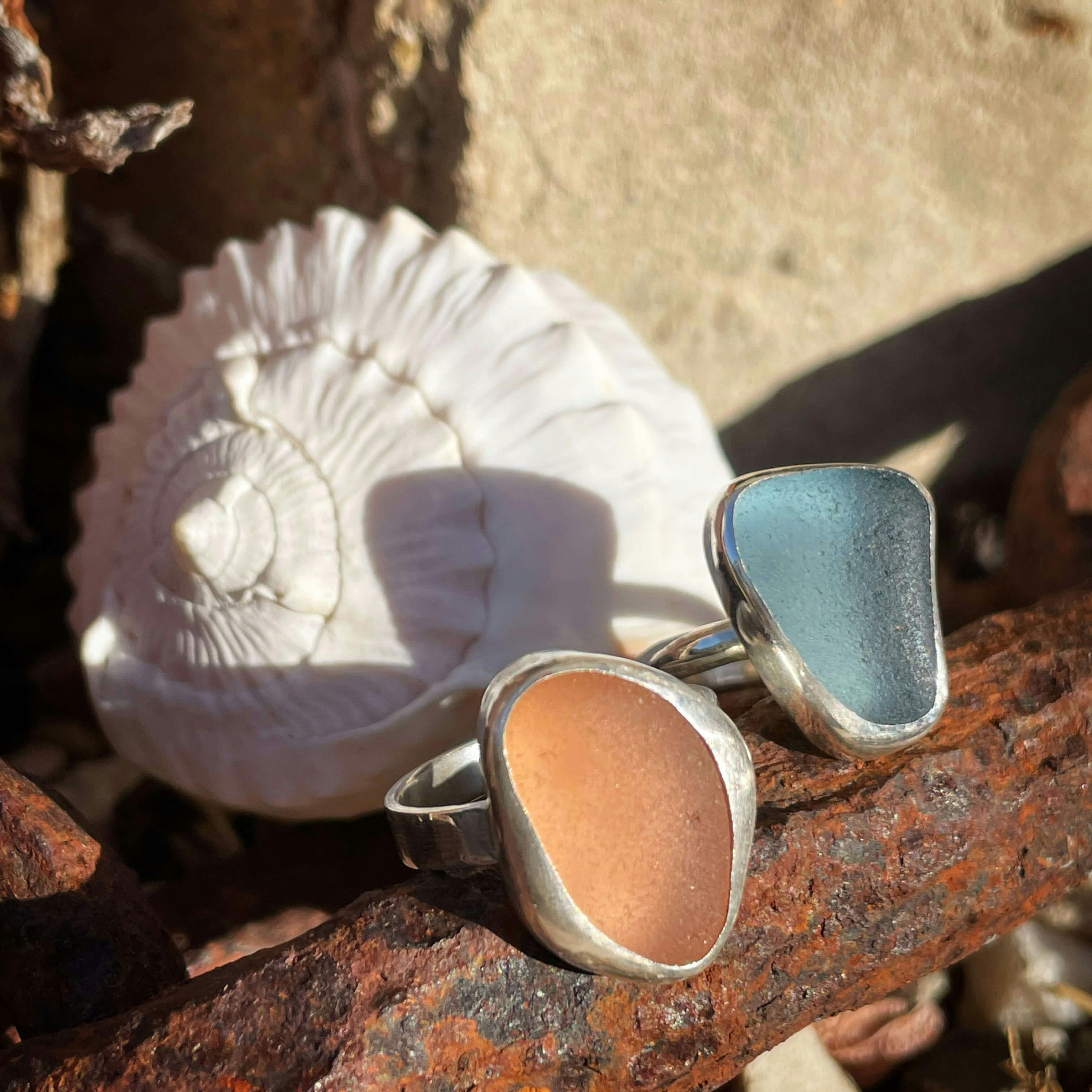 Seaglass Jewellery, Swales Silver