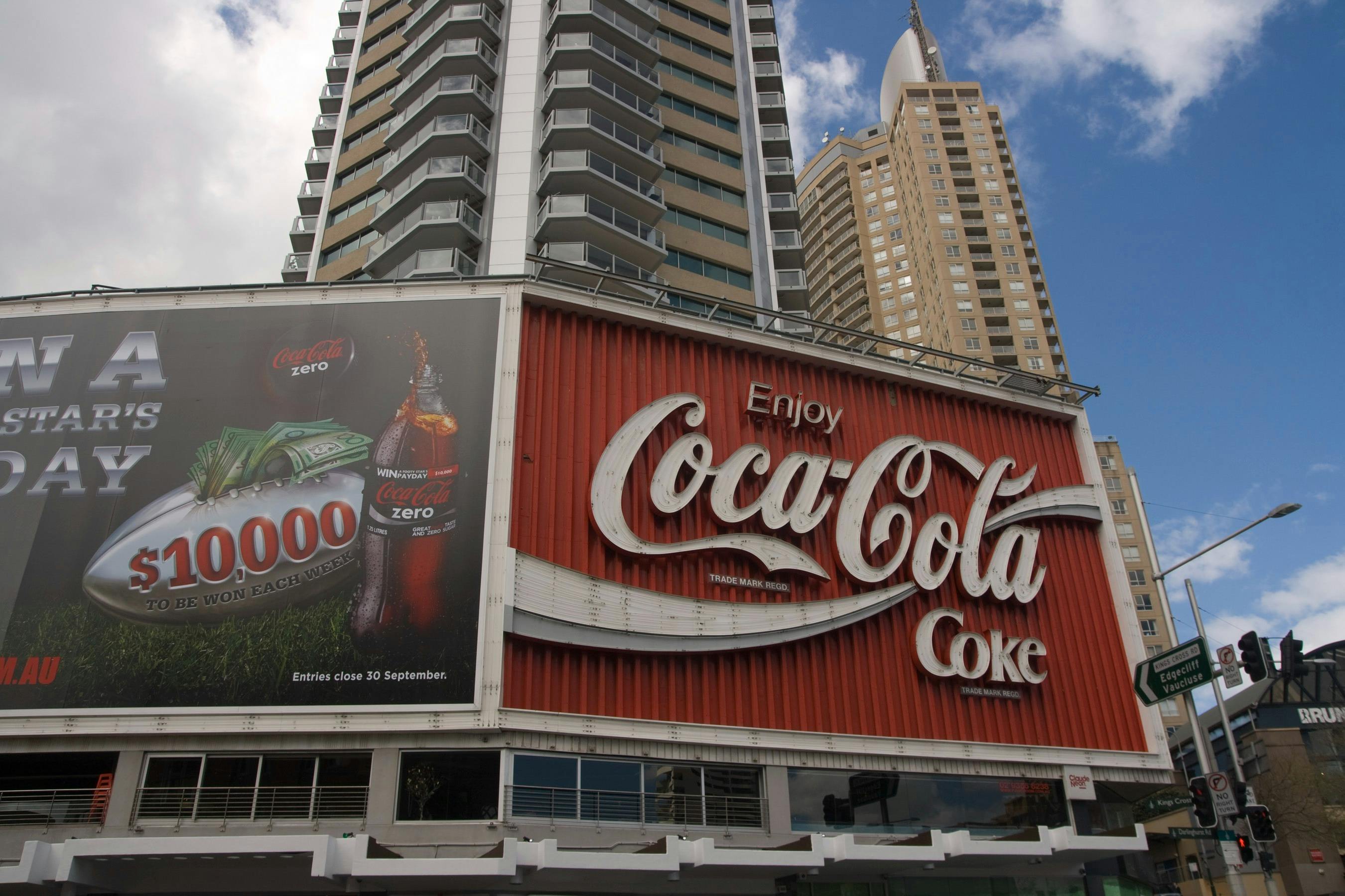 Coca-Cola billboard