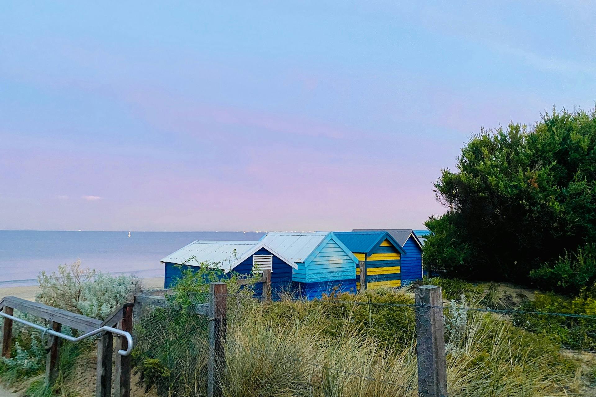 cycling to brighton bathing boxes