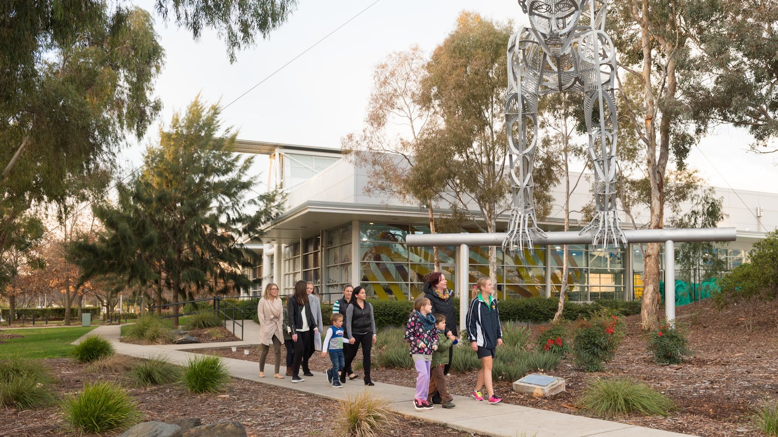 People outdoors on an AIS Tour