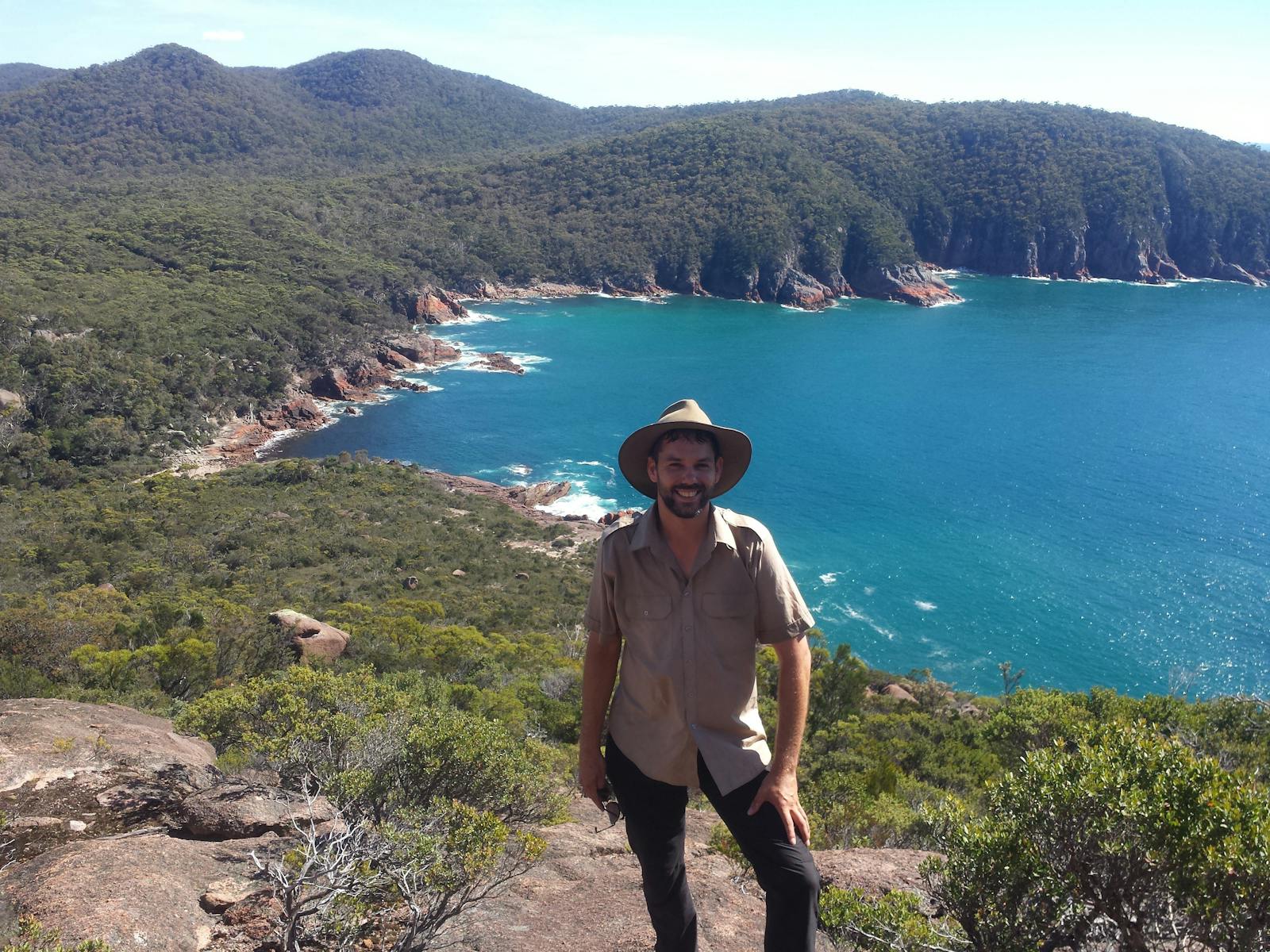 Views to make you smile on the Freycinet & Wineglass Bay Pack-Free Walk by Life's An Adventure