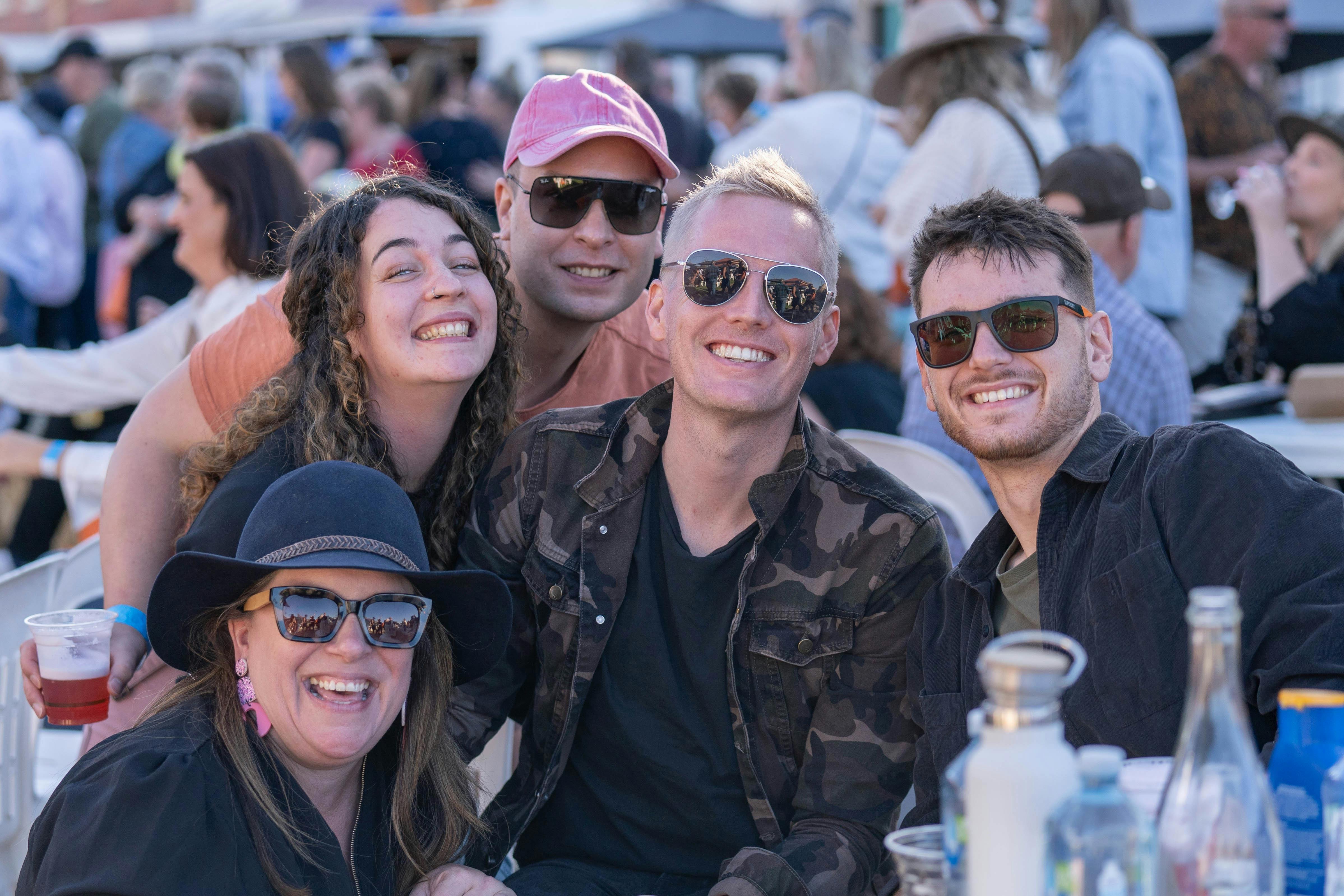 Friends at Tastes of the Goulburn