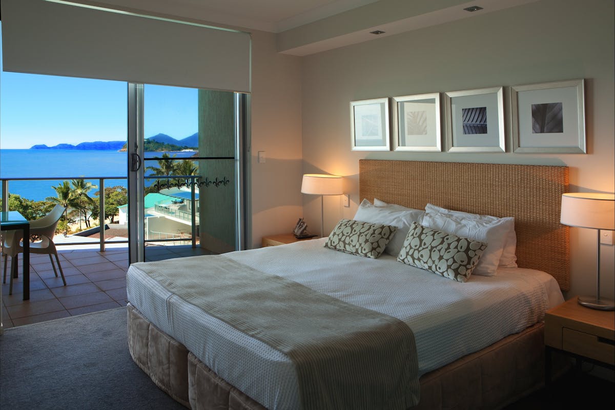 Master Bedroom with view