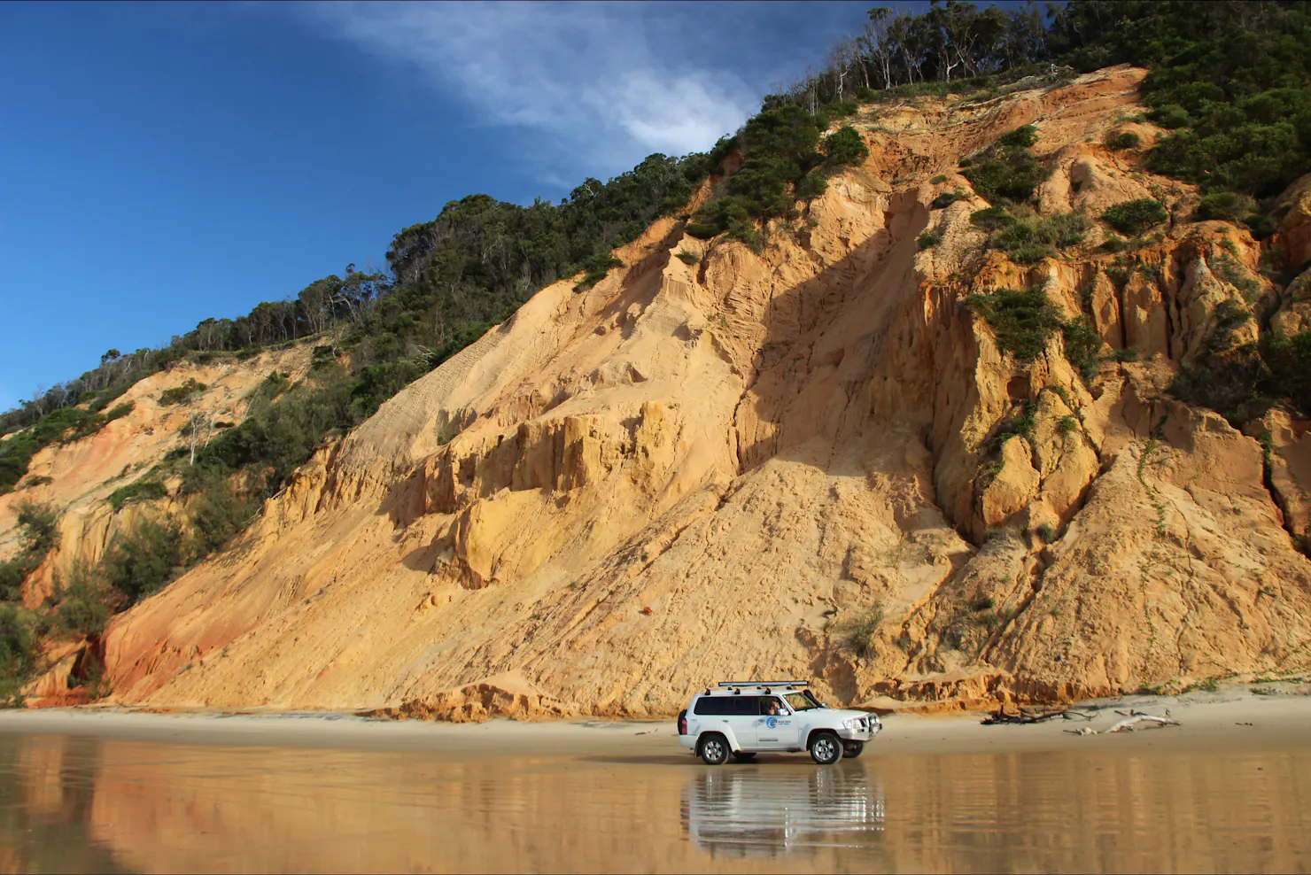 Coloured Sands on the Great Beach Drive