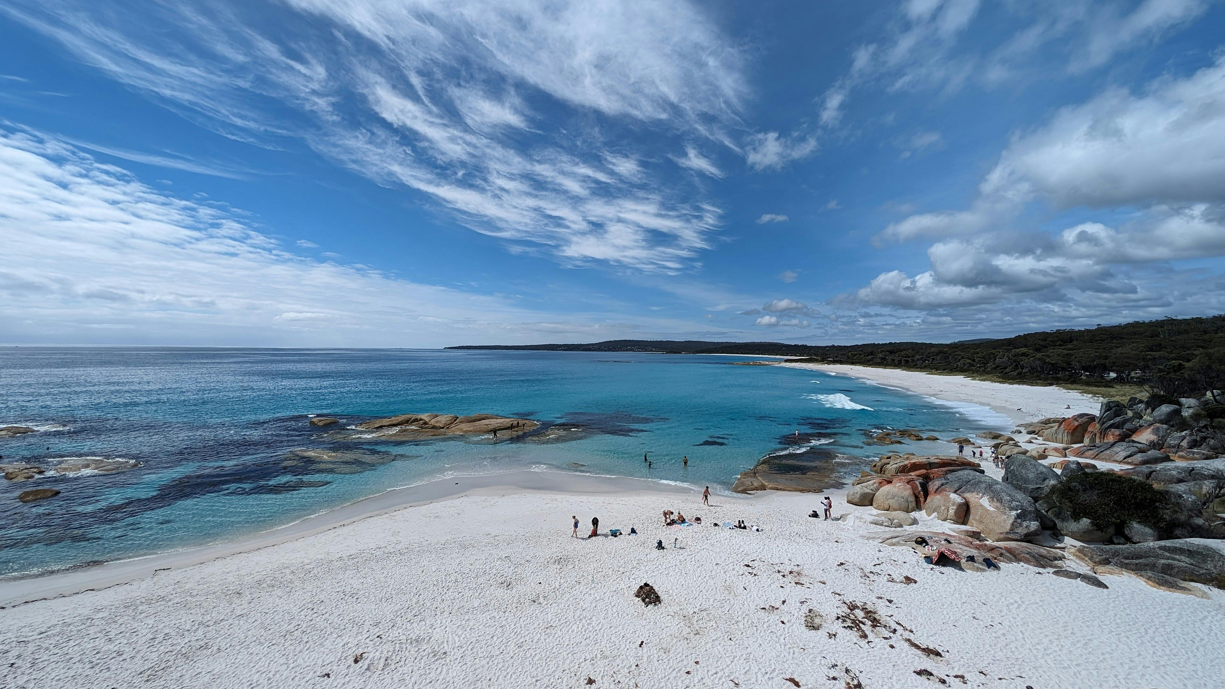 Beach at the Bay of Fires