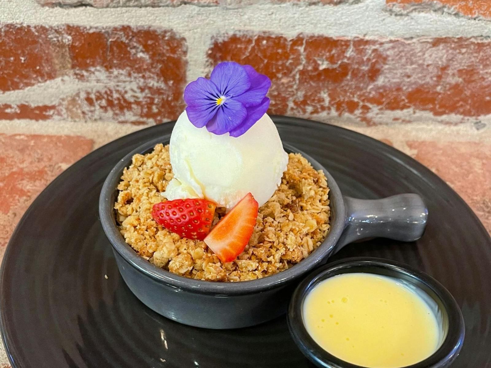 picture of crumble desert