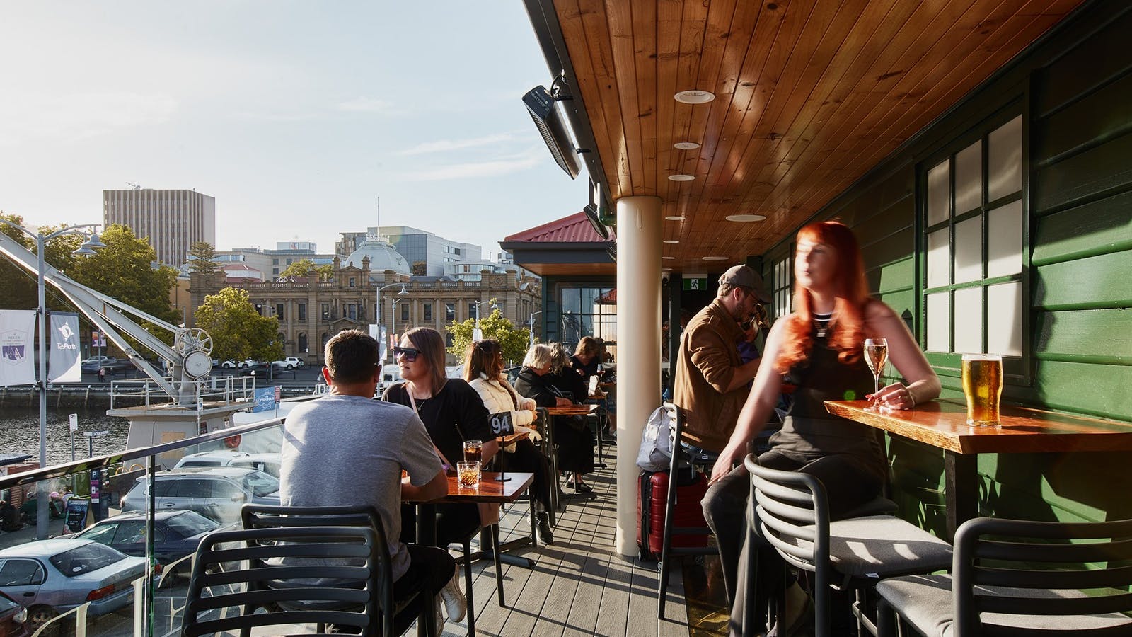 Kelp Bar outdoor balcony