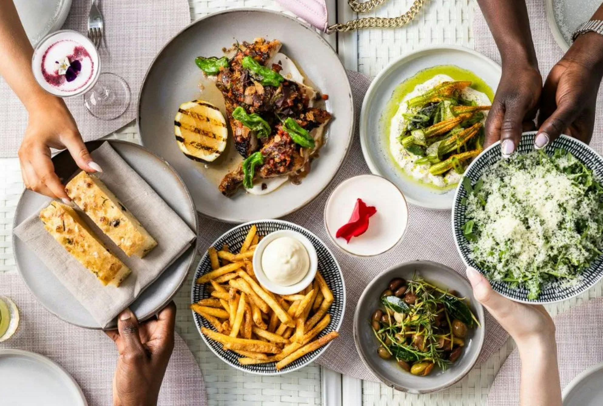 A seasonal spread at The Botanica Vaucluse, a Coeliac Australia certified 100% gluten-free restauran