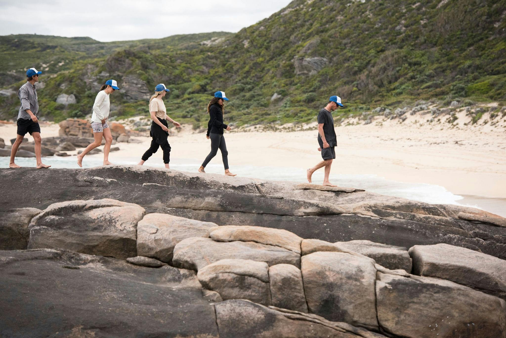 Your epic hiking adventure traverses spectacular and rugged coastal landscape.