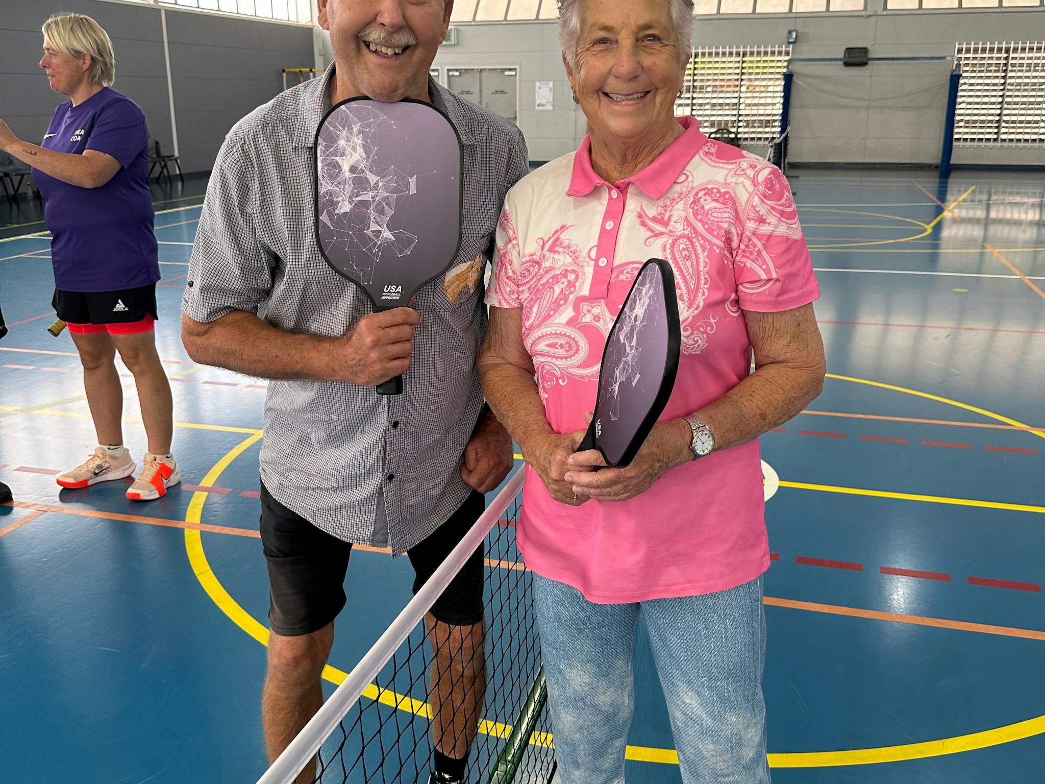 Gary & Shirley enjoying Pickleball