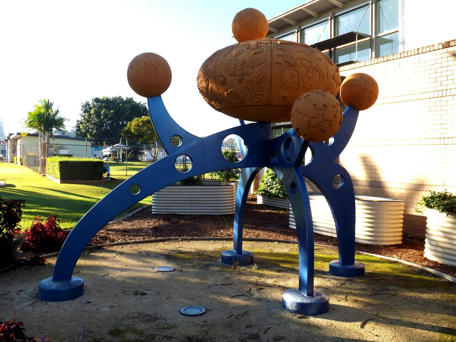 A  Device  for Orientating  Oneself  Within  the  Universe Sculpture