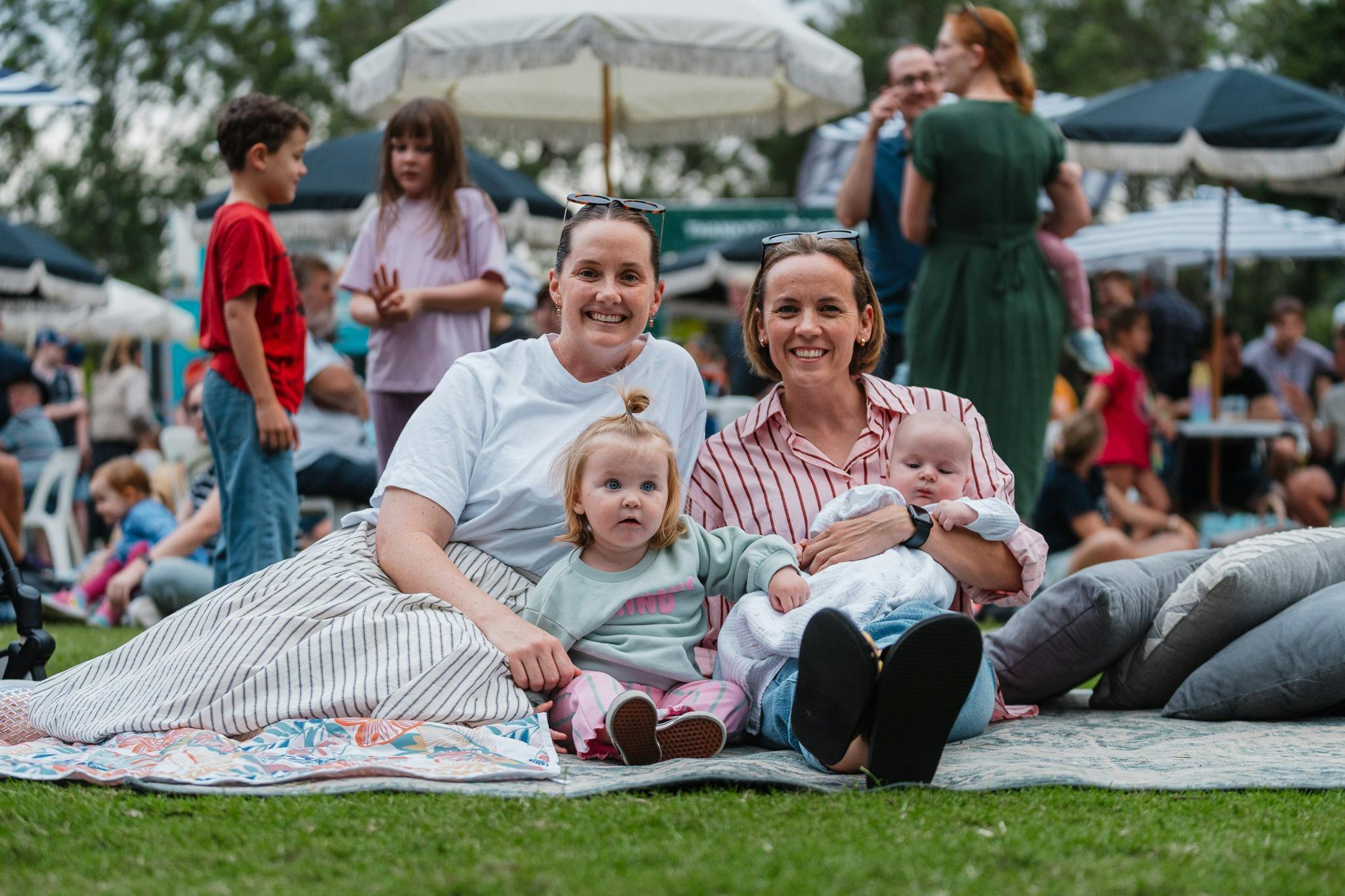Groovin' in the Green, Family event, kids activity, food trucks, community event, licenced bar,music