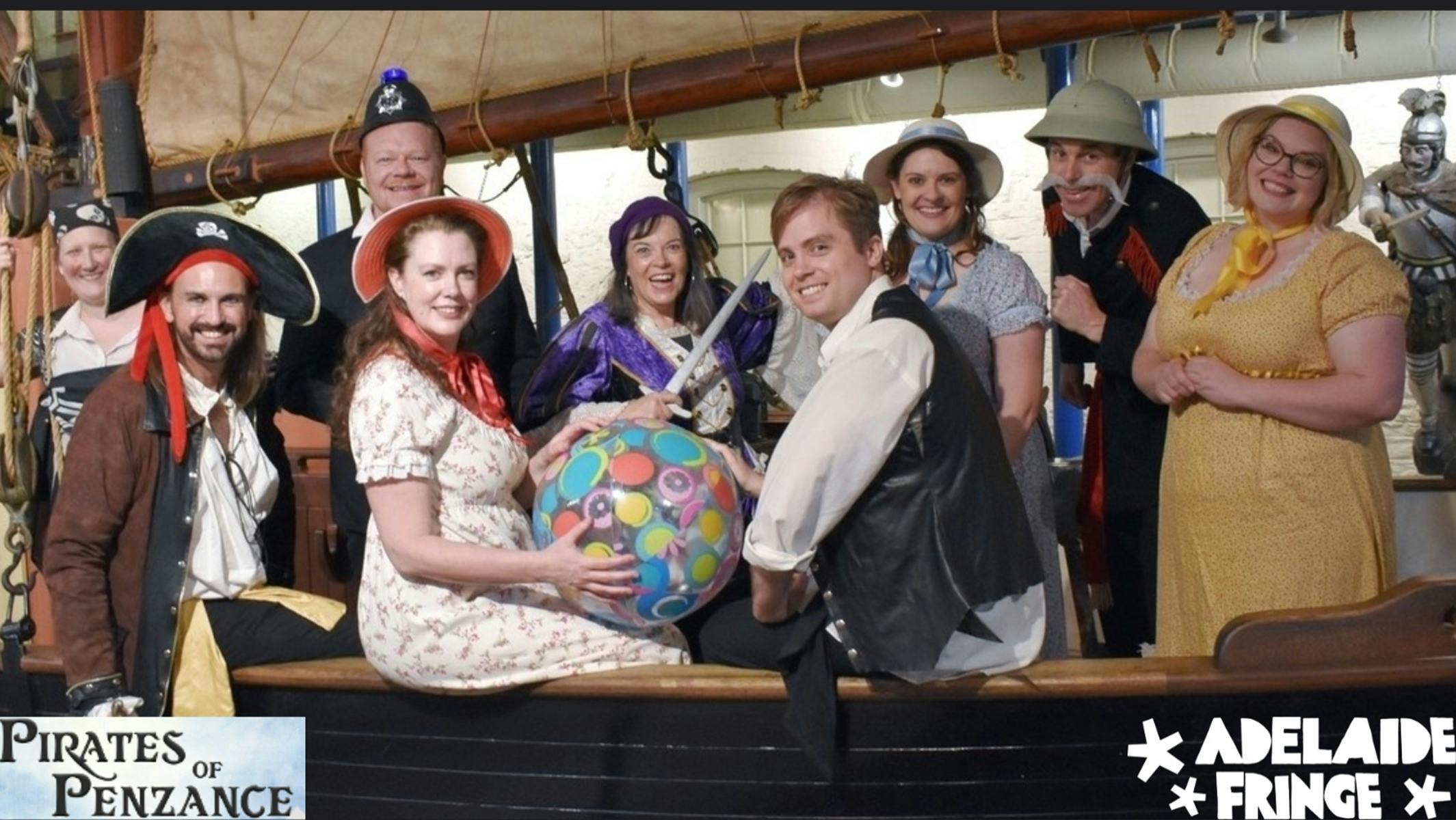 Pirates of Penzance on a Boat
