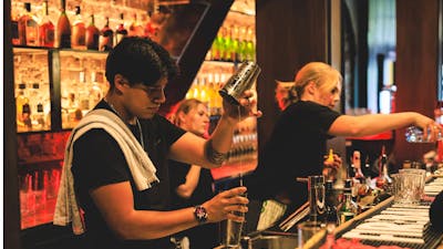 Crafting cocktails and great vibes at The Embassy CBR, where Canberra’s nightlife comes alive. 🍸✨