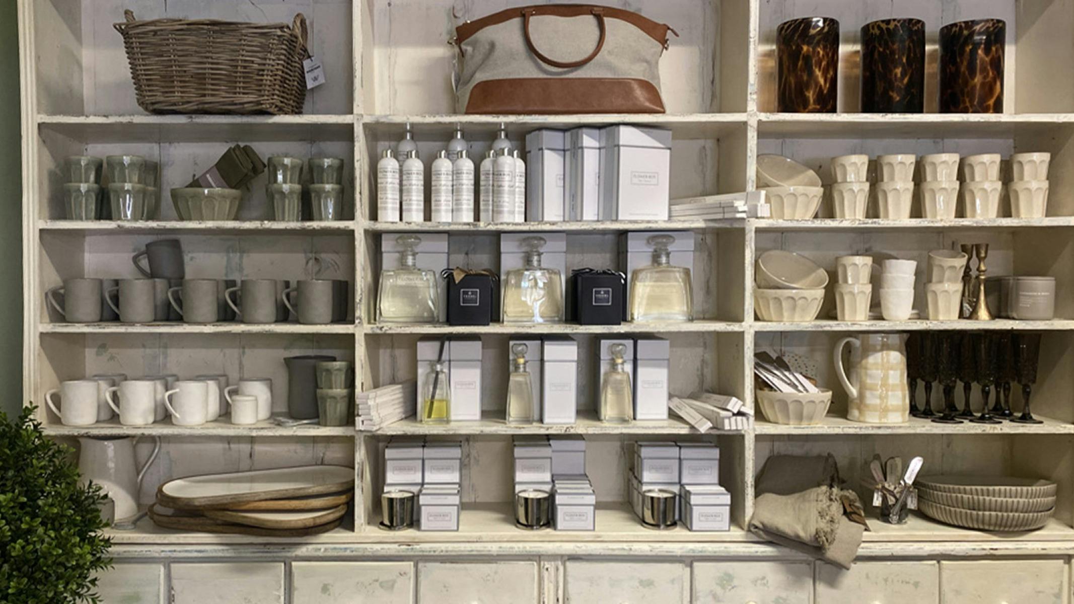 Ceramics, Glassware, Beauty Products