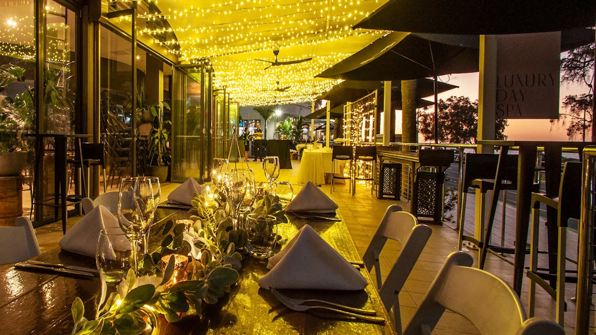 Evening functions available, perfect for a relaxed wedding.