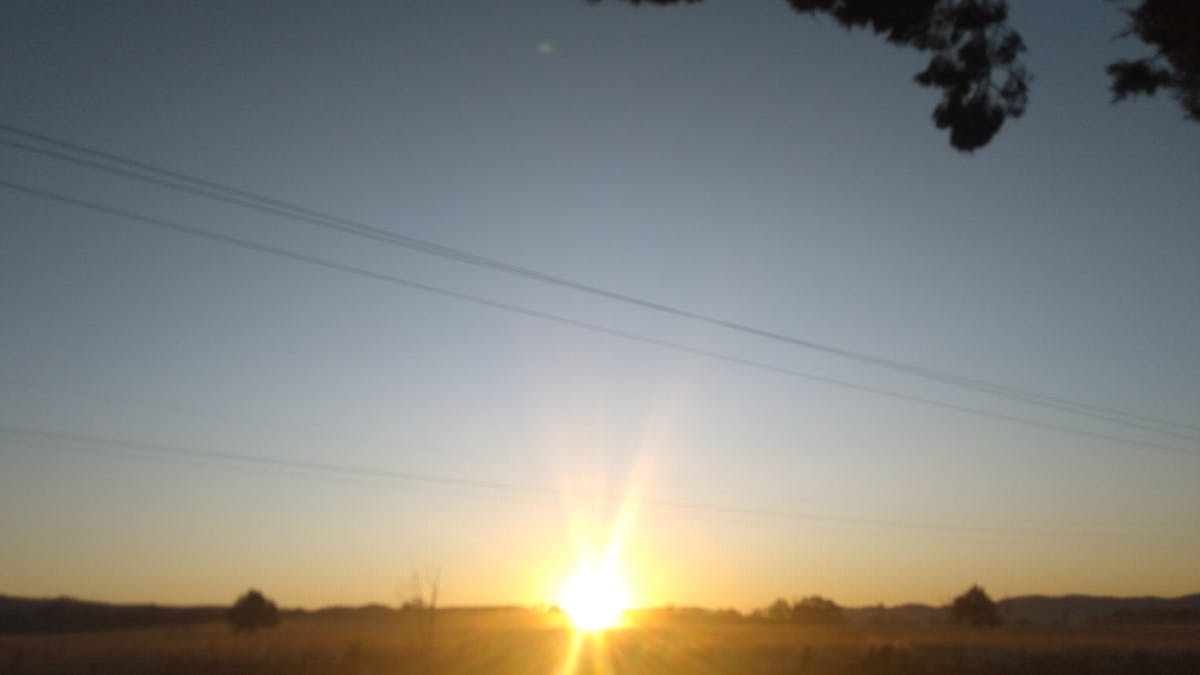 Sunrise in Somerset