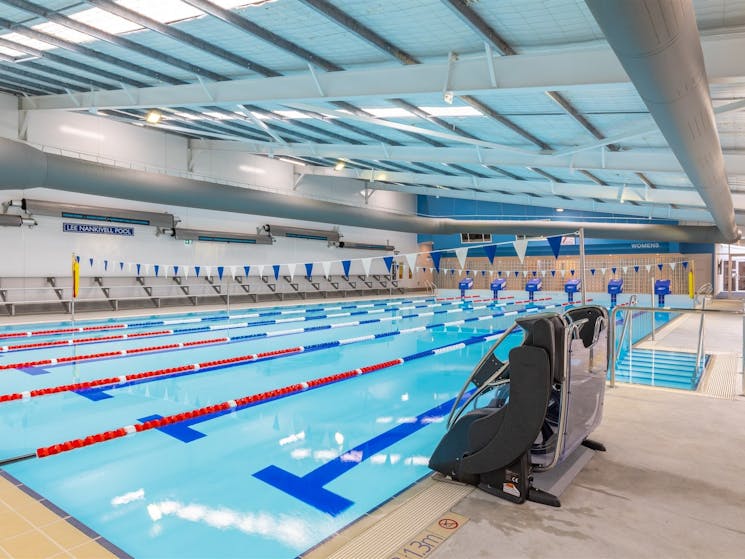 indoor heated pool