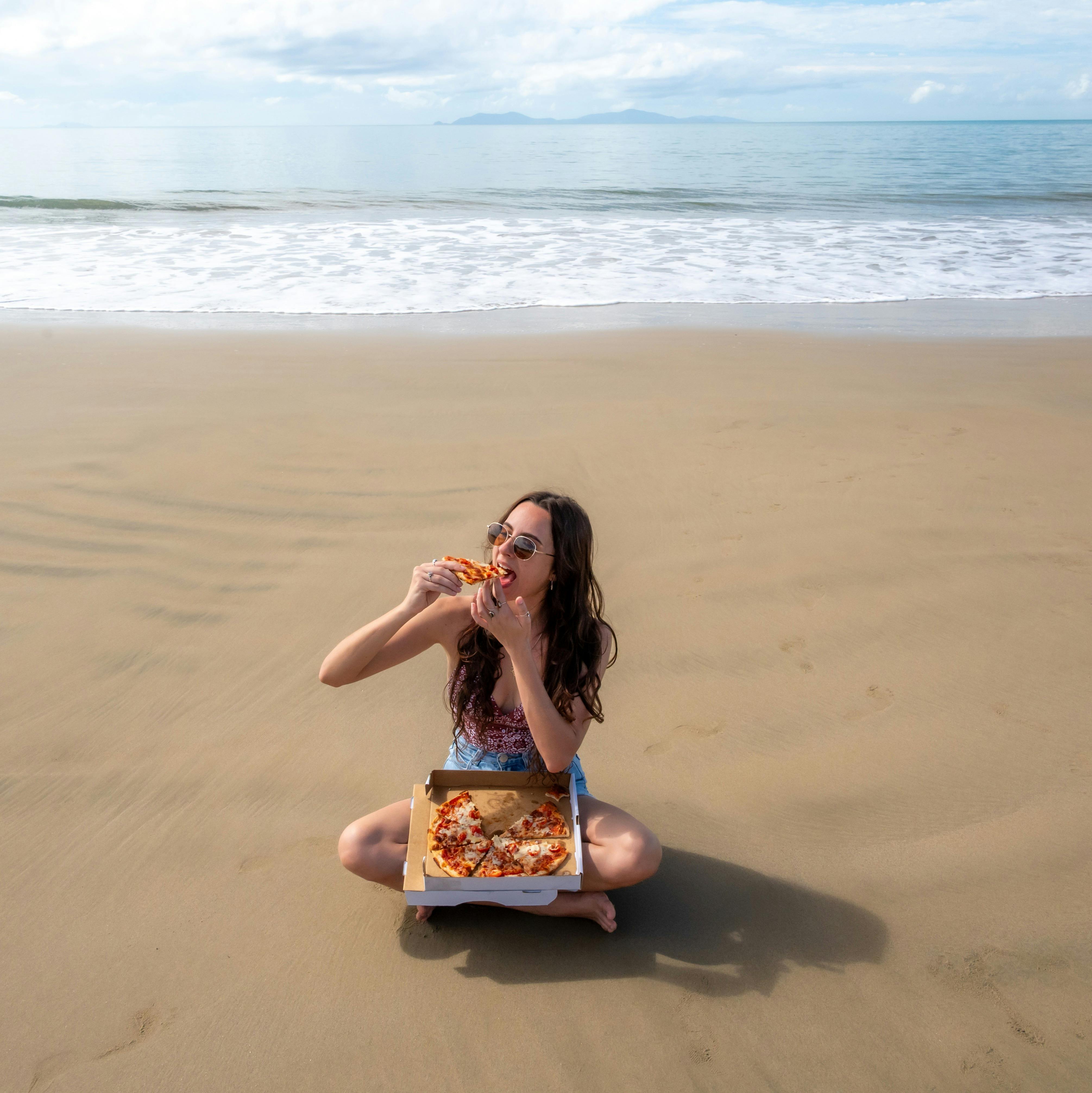 Solo on the beach