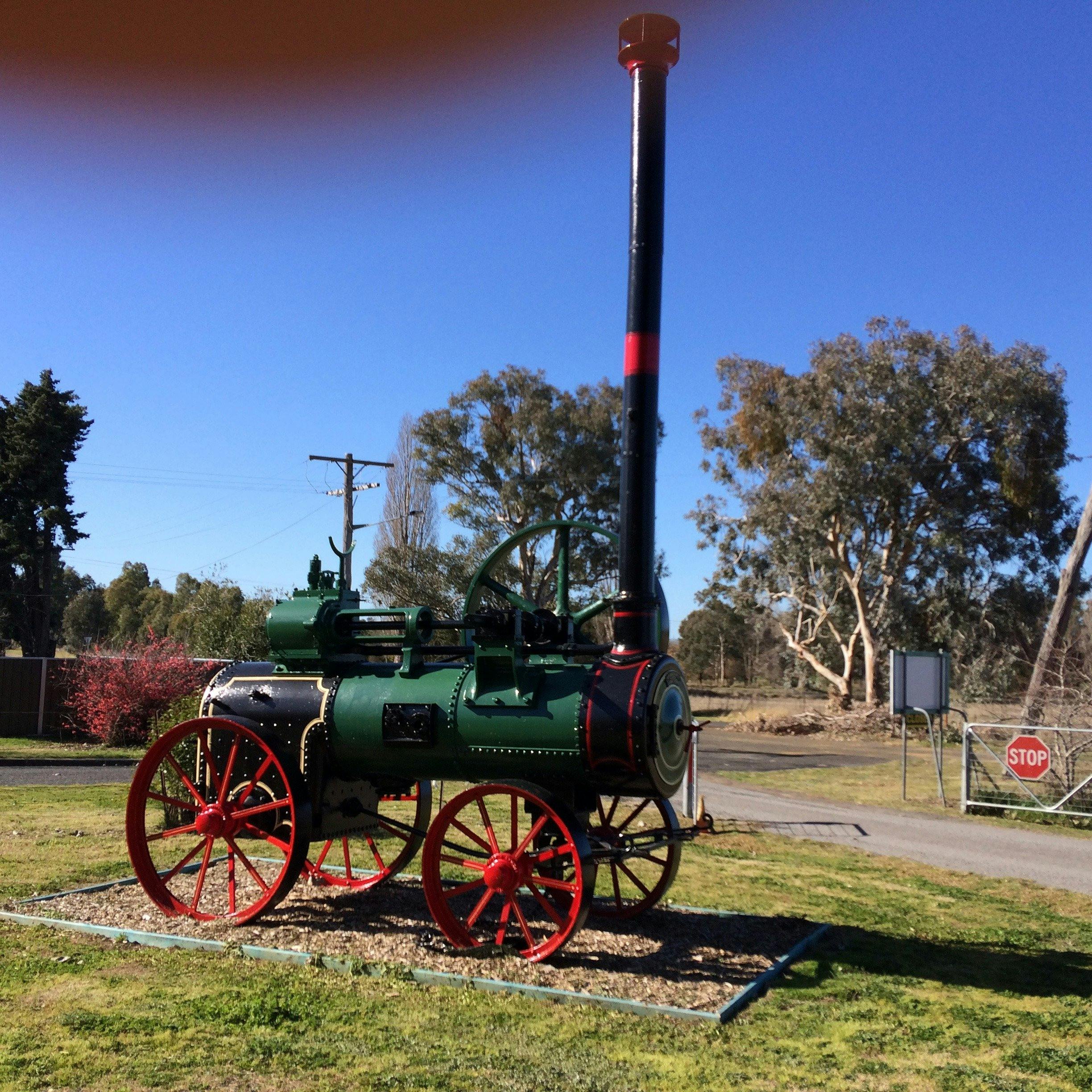 Industrial steam engine Cowra