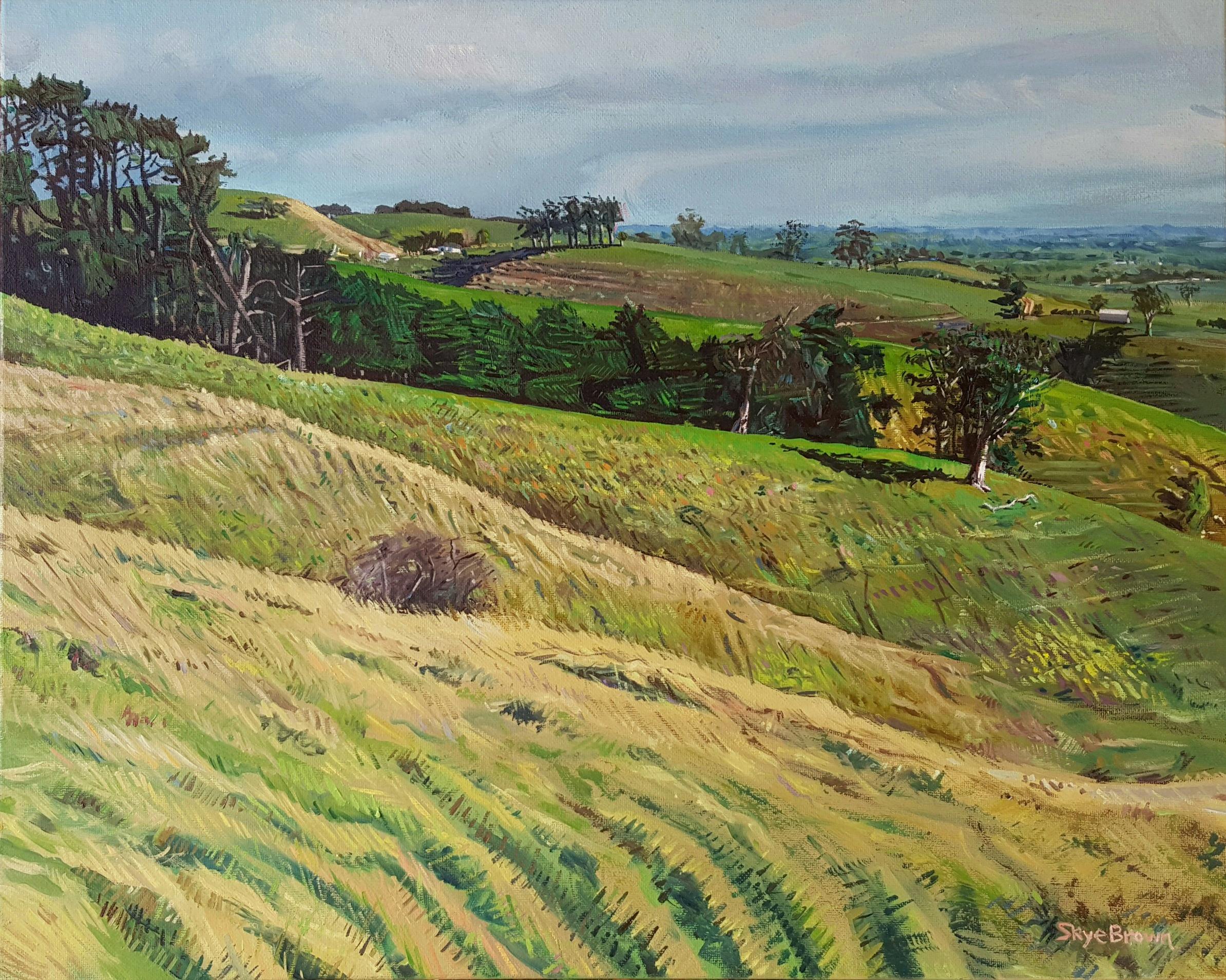 Art exhibition 'Into the Slipstream: Painting, Fibre, Clay' at Red Poles