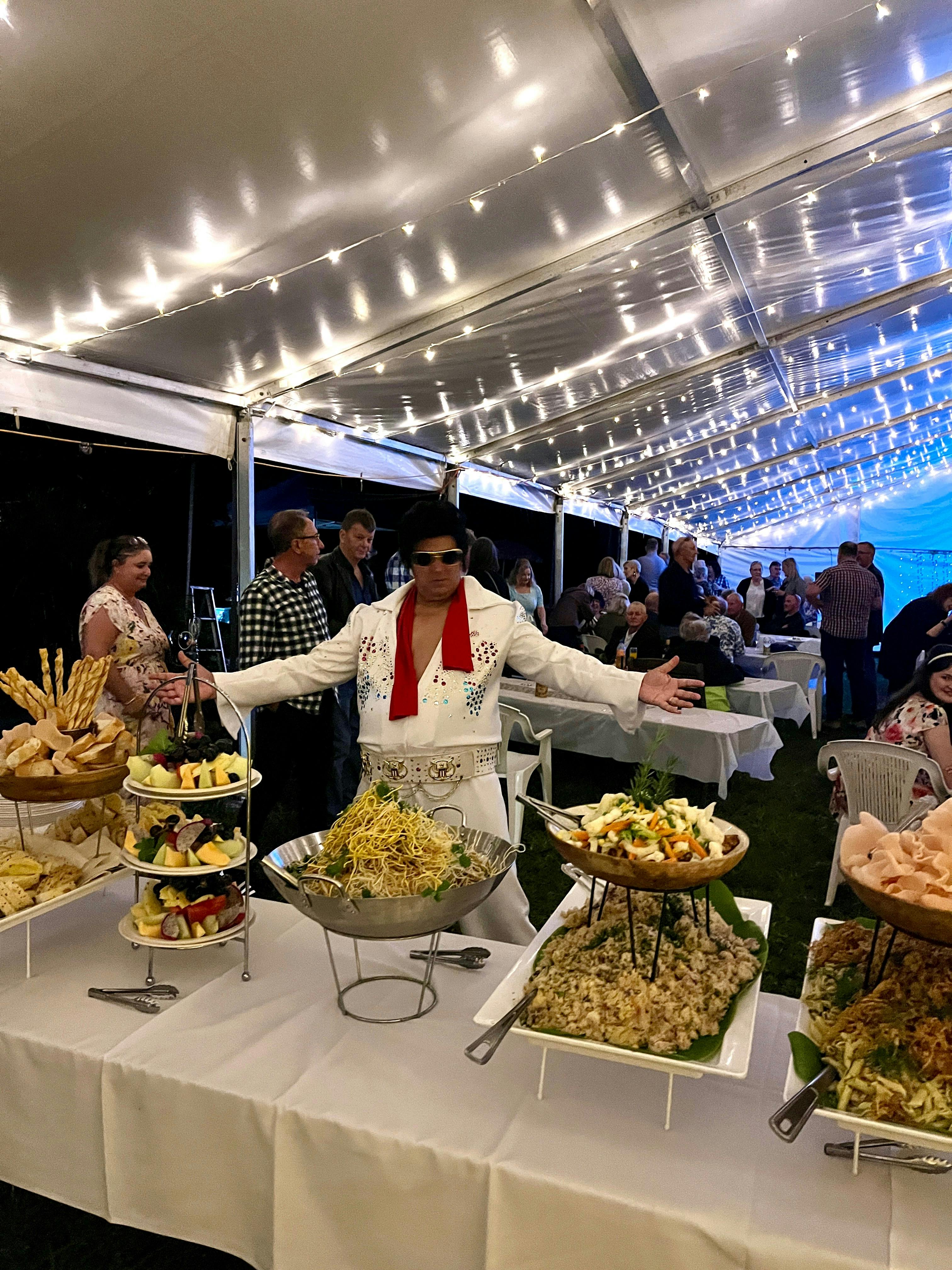 Destination Festival Wedding Gourmet Buffet