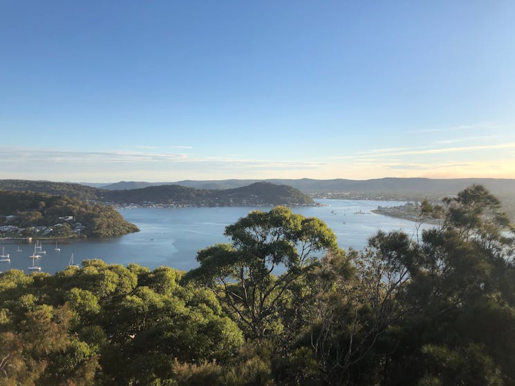 View over Hardys Bay to Pretty Beach