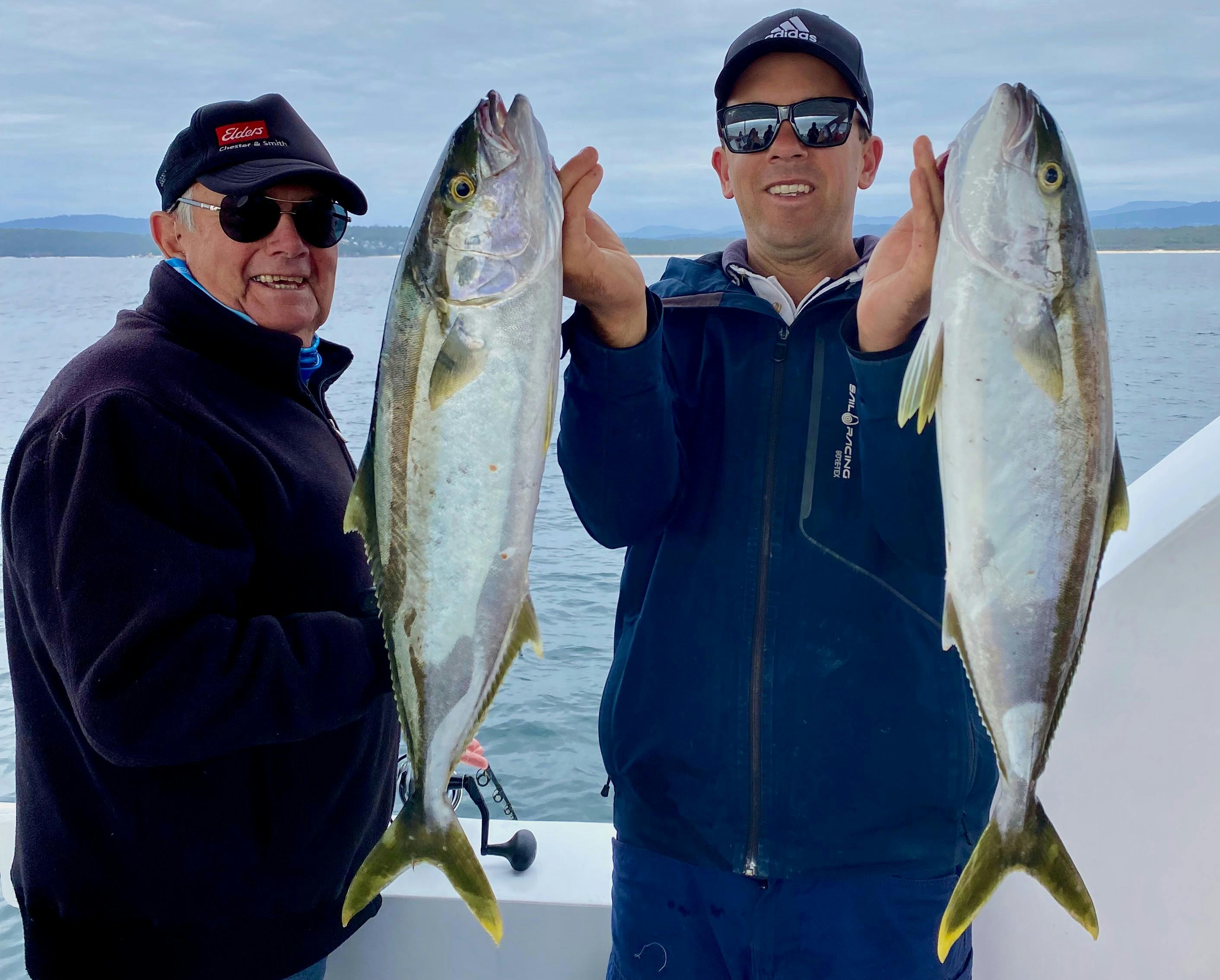 Kingfish caught March 2022 off Merimbula