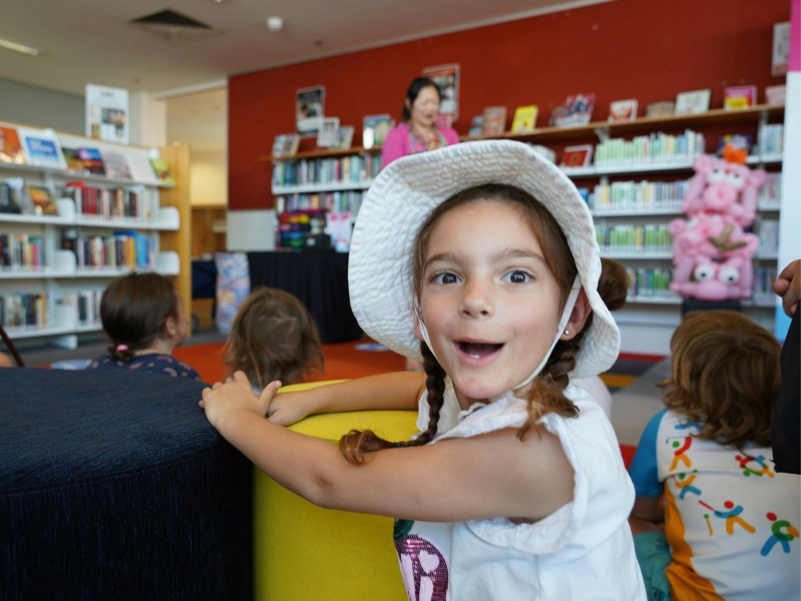 Re-Opening Activities at Woden Library
