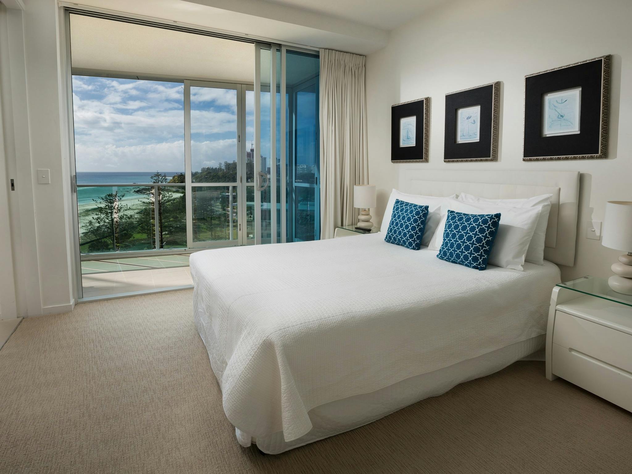 Ocean view from bedroom
