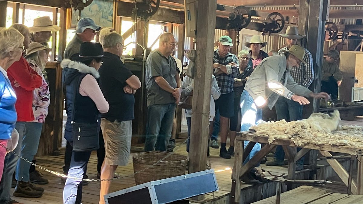 Blackall Historical Woolscour, Wool industry, Shearing, Tourist attraction.