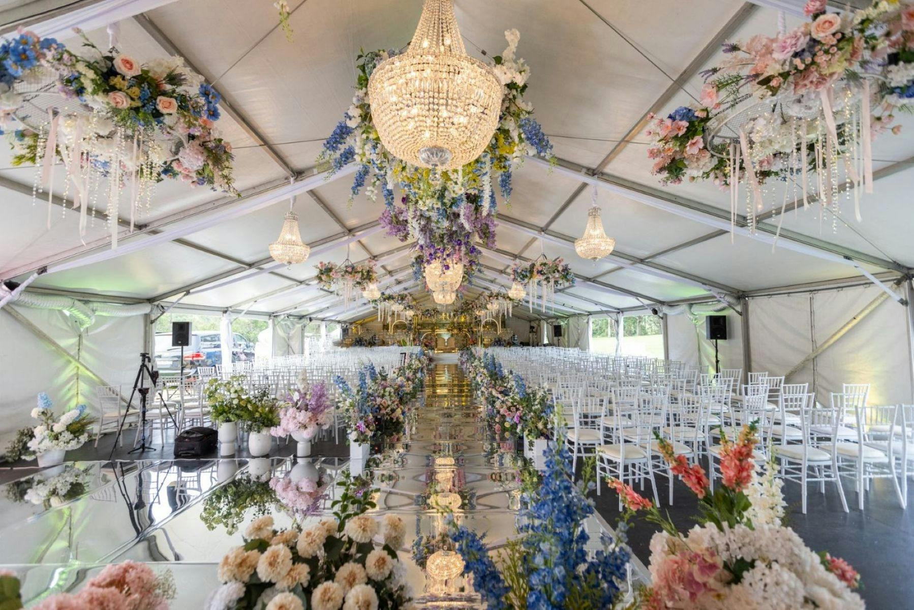 Marquee Styling by Symphony and LuxAus Wedding