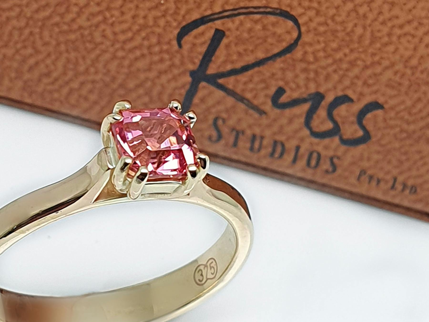 Pink Tourmaline Ring