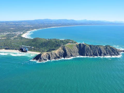 Surf and Turf Helicopter Flight (approx 45 mins)