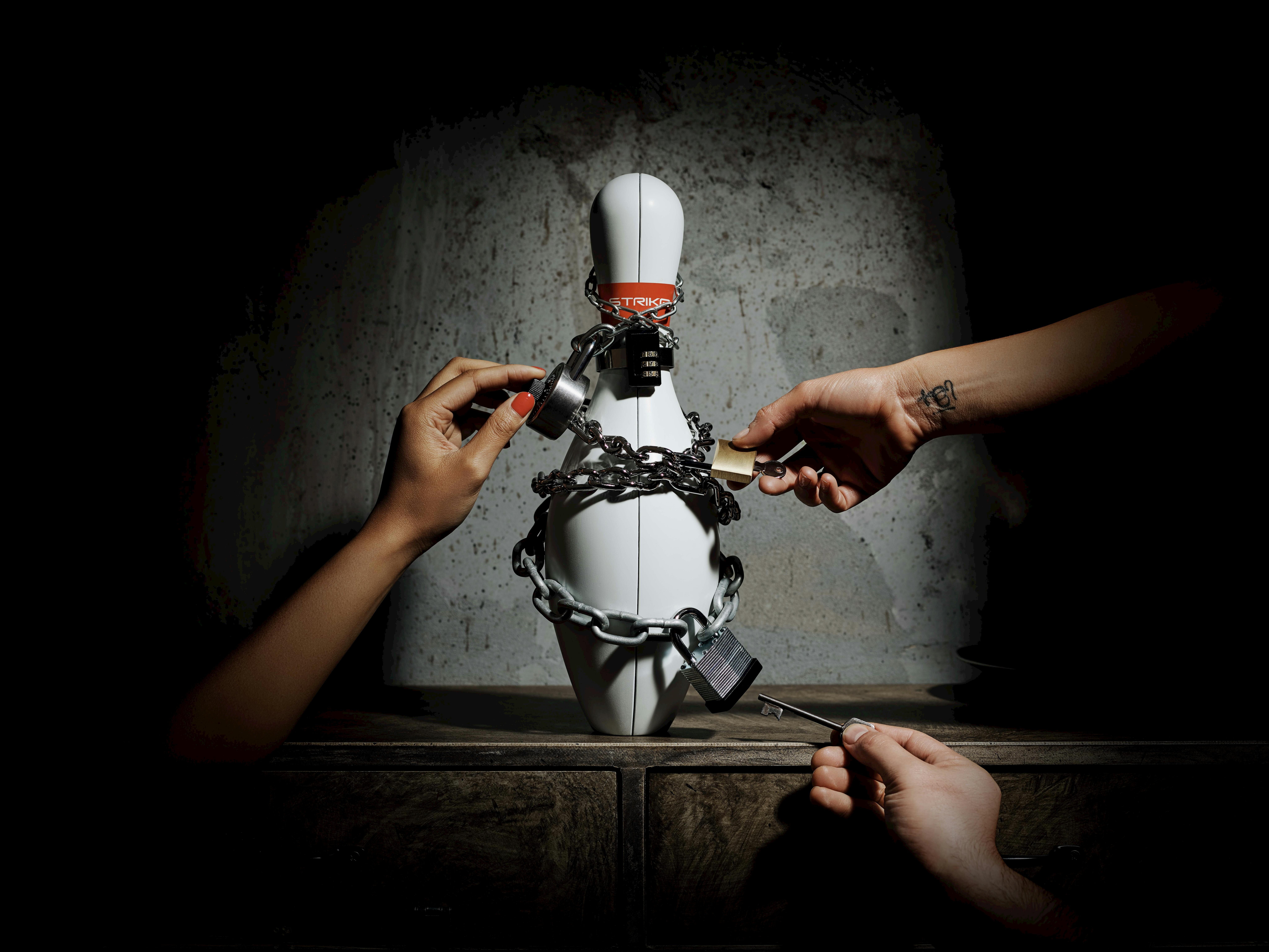 Try your luck with our escape rooms at Strike Cavill Ave