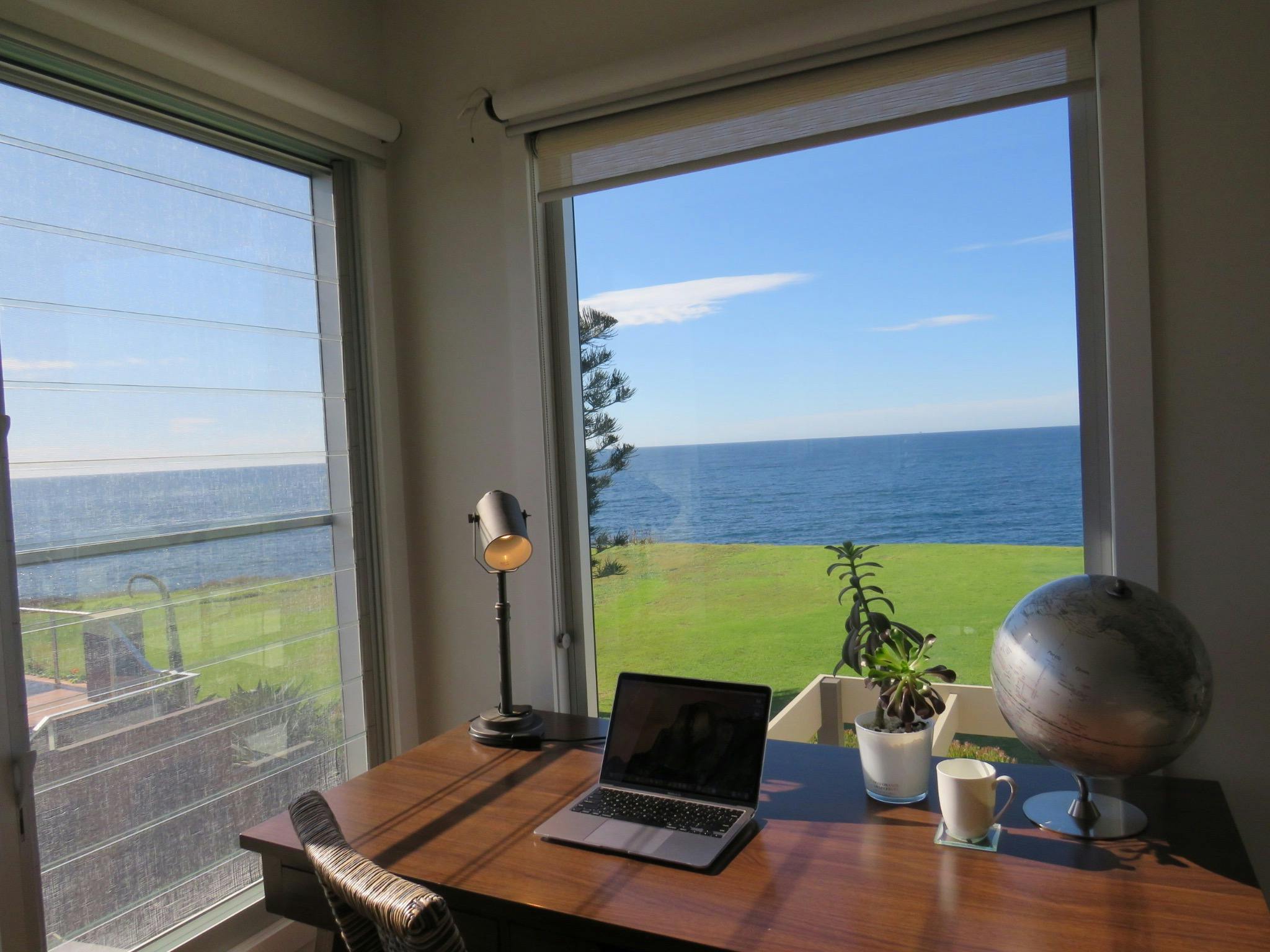 Work or whale watch while on holidays